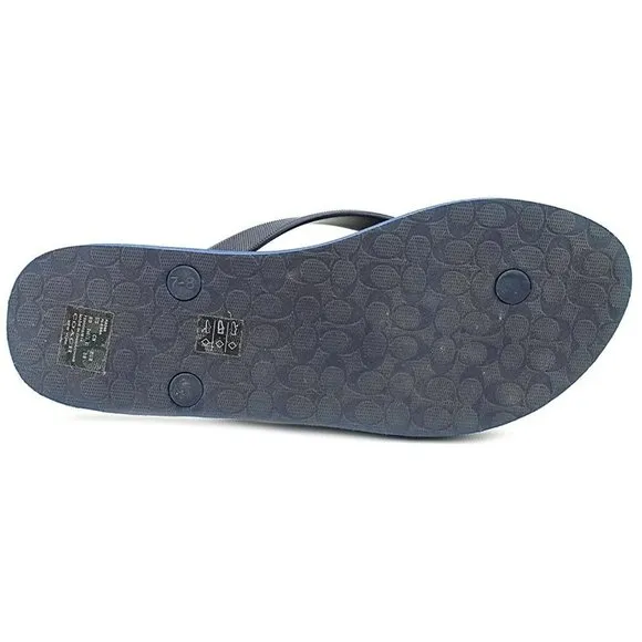 🆕 COACH Alessa Geometric Signature Flip Flops