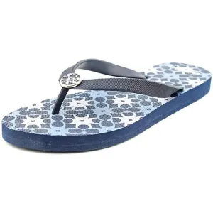 🆕 COACH Alessa Geometric Signature Flip Flops