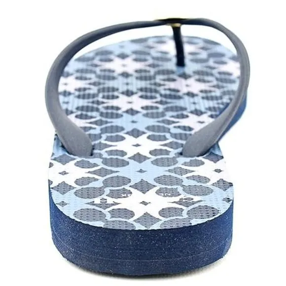 🆕 COACH Alessa Geometric Signature Flip Flops