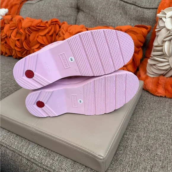 ❣️🆕 Hunter x LoveShackFancy Women's PLAY™ Short Rose Heart Rain Boots❣️