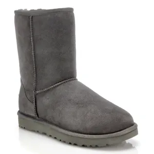 ✅ NEW 💯%  Authentic “UGG” Classic Heritage Short II Suede Boots Color Gray