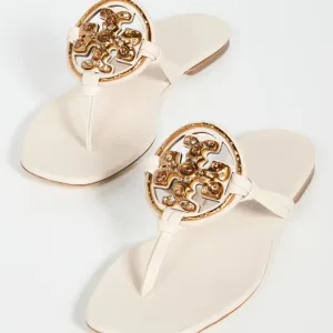 ❤️ NIB Tory Burch Jeweled Miller Leather Sandal Brie 6.5 7 7.5 8.5 9 9.5 AUTHNTC