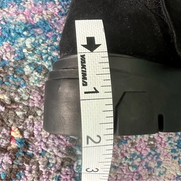 🏜️ NWT Anthropologie x FARM Rio black suede boots🏜️