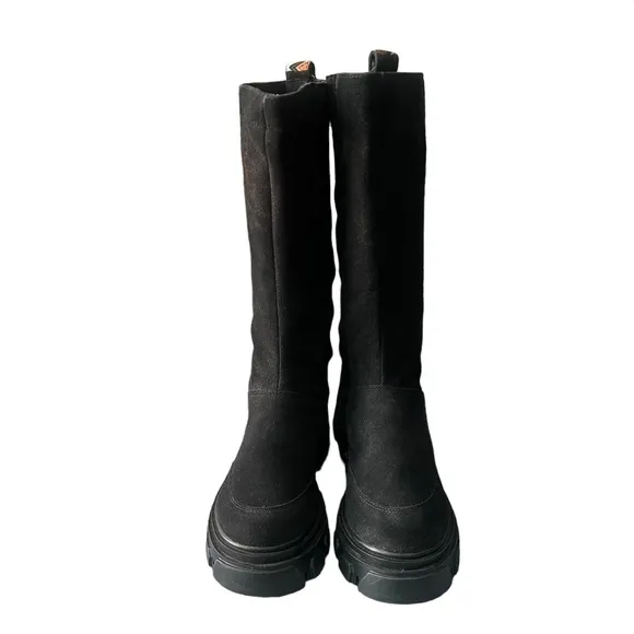 🏜️ NWT Anthropologie x FARM Rio black suede boots🏜️