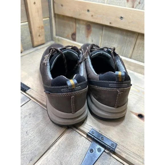 11M Clarks Collection Mens Waterproof Brown Casual Sneakers Walking Shoes