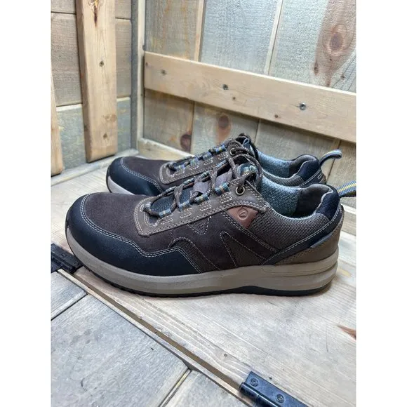 11M Clarks Collection Mens Waterproof Brown Casual Sneakers Walking Shoes