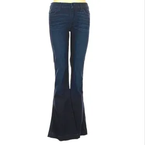 7FAMK Seven For All Mankind &quot;the Slim Trouser&quot; jeans flares sz 28x33.5L like new