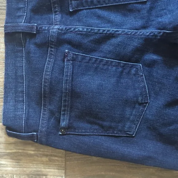 7FAMK Seven For All Mankind &quot;the Slim Trouser&quot; jeans flares sz 28x33.5L like new