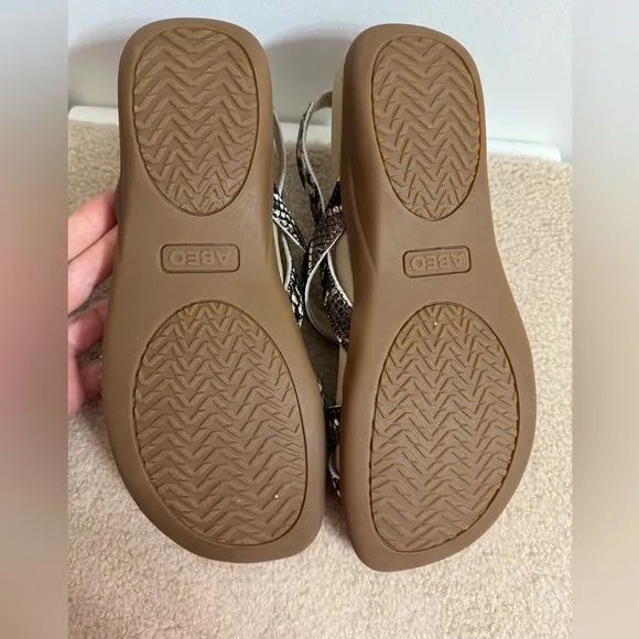ABEO Snake Sandals 8