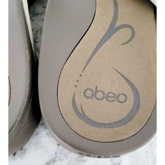 Abeo 7.5N Balboa Comfort Flip-Flops Thongs Tan NEW No Box