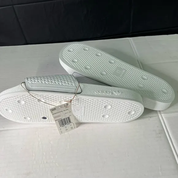 Adidas 11 Men’s White Shmoofoil slides