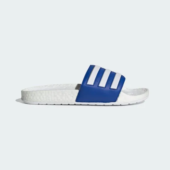 Adidas ADILETTE BOOST Slides Men's Sandals Slippers Flip-Flops White Siz…