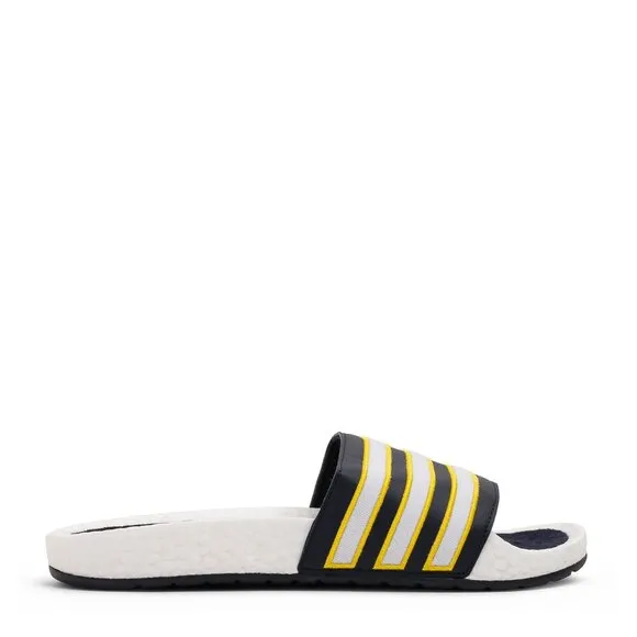 Adidas Adilette Boost Slides Mens Sandals Slippers Flip Flops Yellow Whi…