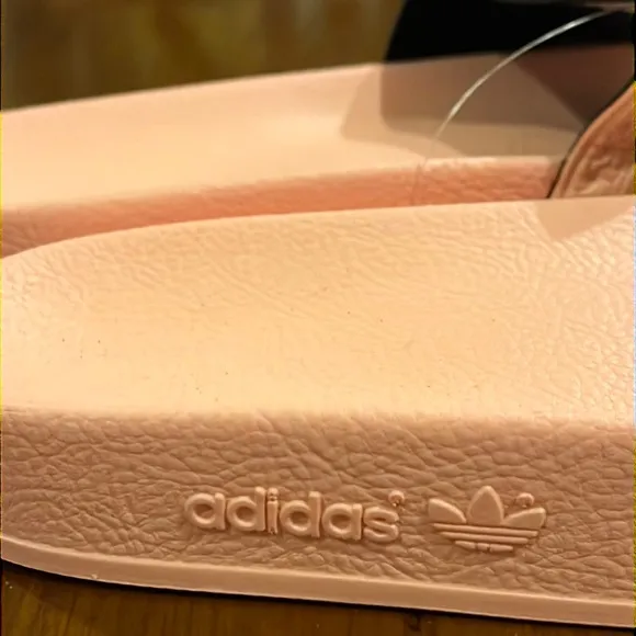 Adidas Adilette slides sandals shoes Hazel Coral flip flops Italy BA7538 Men’s 9