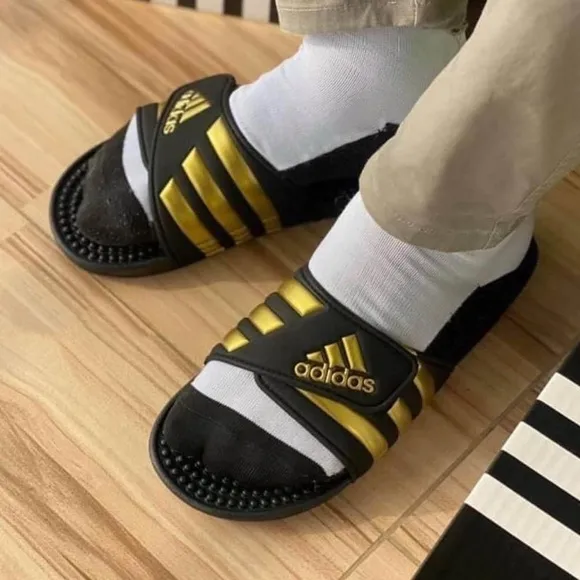 Adidas • Adissage Slide Sandals from Finish Line