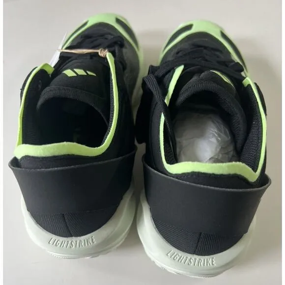adidas Adizero Men's Size 8 Basketball Shoes Select 2.0 Women 9 Black Lime Green