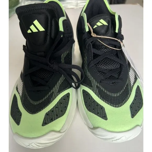 adidas Adizero Men's Size 8 Basketball Shoes Select 2.0 Women 9 Black Lime Green