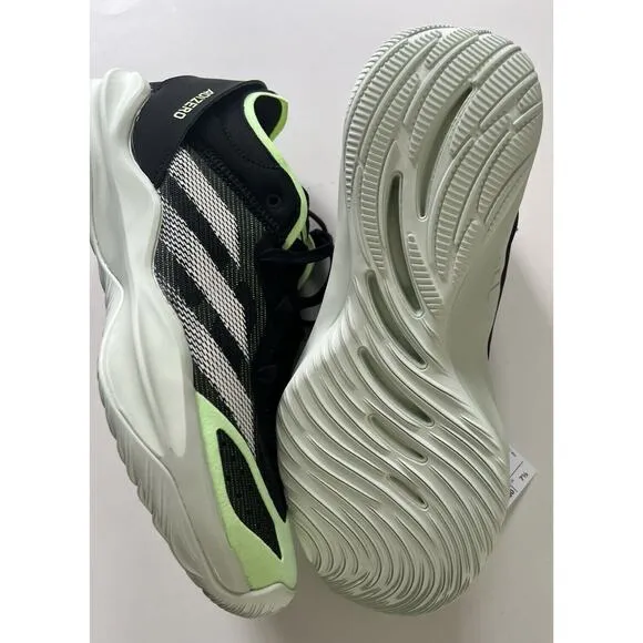 adidas Adizero Men's Size 8 Basketball Shoes Select 2.0 Women 9 Black Lime Green