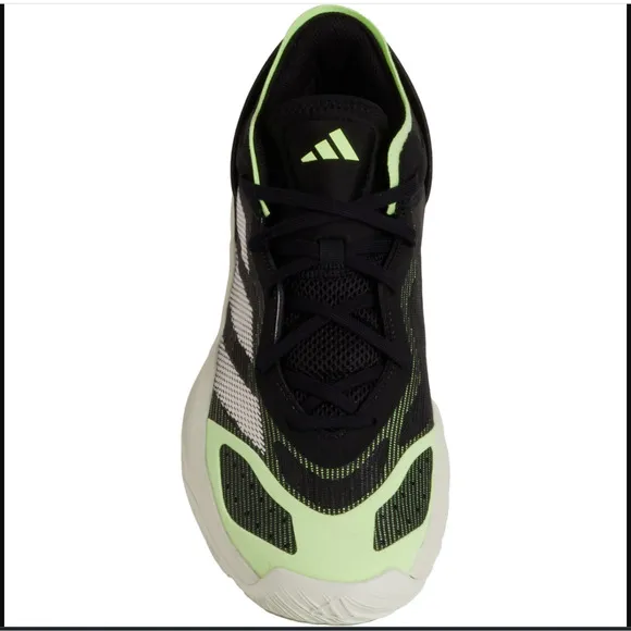adidas Adizero Men's Size 8 Basketball Shoes Select 2.0 Women 9 Black Lime Green