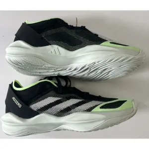 adidas Adizero Men's Size 8 Basketball Shoes Select 2.0 Women 9 Black Lime Green
