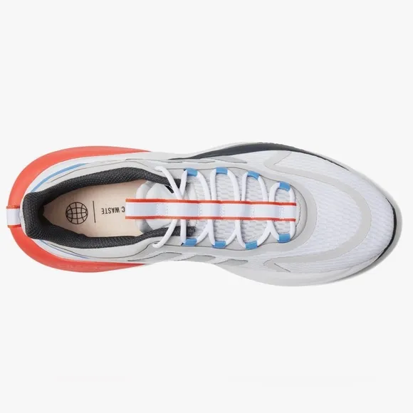 Adidas AlphaBounce   White Silver Red Blue Running‎ Shoes HP6139 Men Size 12 NEW