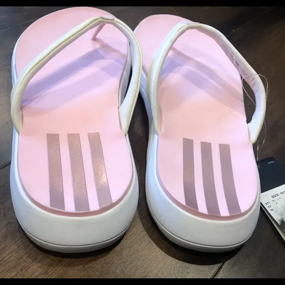 ADIDAS COMFORT FLIP-FLOPS PINK NEW