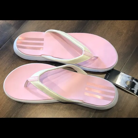 ADIDAS COMFORT FLIP-FLOPS PINK NEW