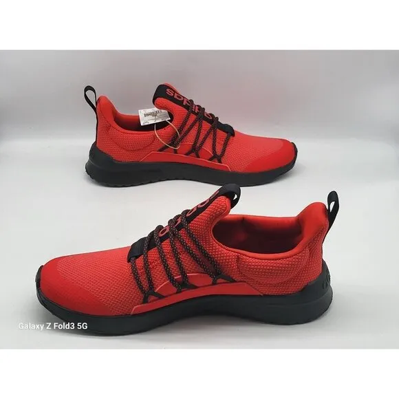 Adidas Lite Racer Adapt 5.0 Running Shoes Mens Size 7 Red Black GW4153