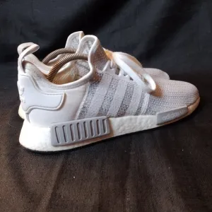 Adidas NMD_R1 Cloud Grey White Athletic Sneakers - Size 10.5 - Shoes / Trainers