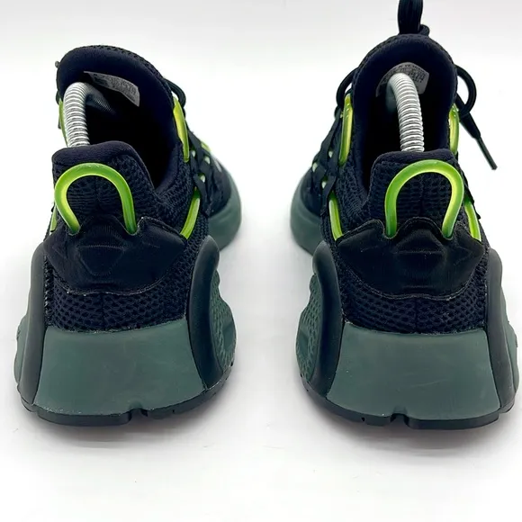 adidas Originals LXCON Men's Size 8.0 Running Shoes Core Black Green EF9678