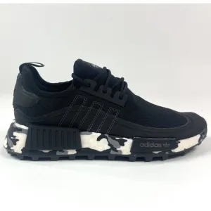 Adidas Originals NMD R1 TR Mens Black White Camo Low Shoes Sneakers GX6328