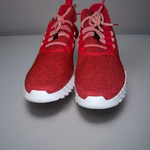 Adidas Sneakers Men's 12 Kaptir 3.0 Red/Black/White Lightweight Running  Shoes