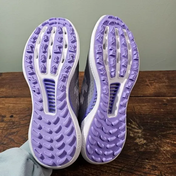 Adidas Summervent Grey Silver Purple Womens size 10 Spikeless Golf Shoes GV9749
