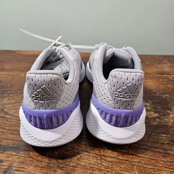 Adidas Summervent Grey Silver Purple Womens size 10 Spikeless Golf Shoes GV9749
