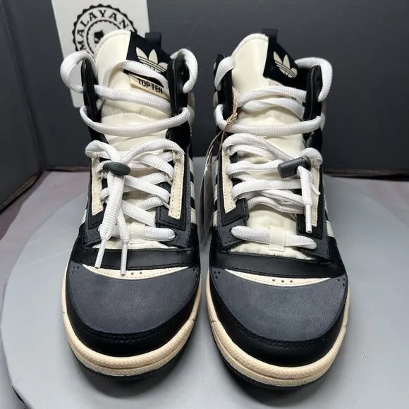 Adidas Top Ten LP Black/White-Wonder Beige IE7241 Men Size 8.5 NEW