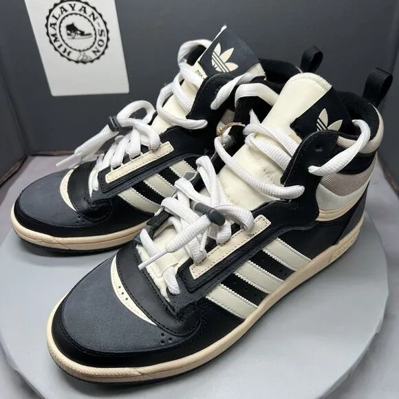 Adidas Top Ten LP Black/White-Wonder Beige IE7241 Men Size 8.5 NEW
