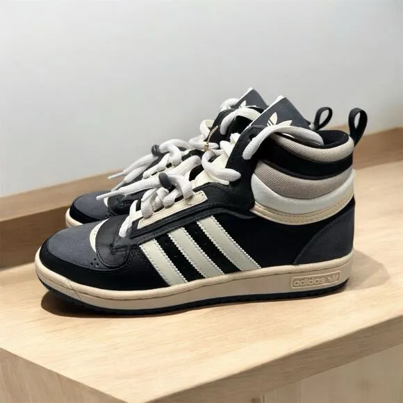 Adidas Top Ten LP Black/White-Wonder Beige IE7241 Men Size 8.5 NEW