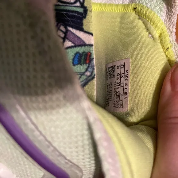 adidas Ultraboost 19 J (Grade School); Toy Story-Buzz Lightyear
