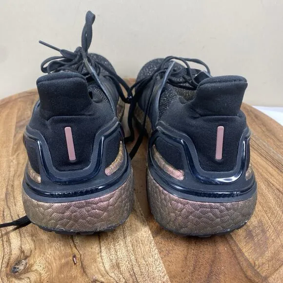Adidas Ultraboost 20 Black Signal Pink Womens Black Size 8.5 Running Shoes