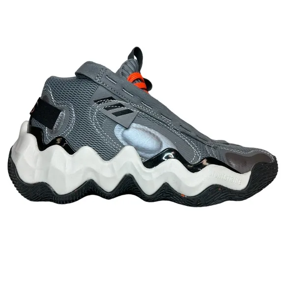 Adidas Women's Exhibit B Candace Parker Mid Basketball Shoes Gray GZ2351 Size 7