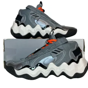Adidas Women's Exhibit B Candace Parker Mid Basketball Shoes Gray GZ2351 Size 7