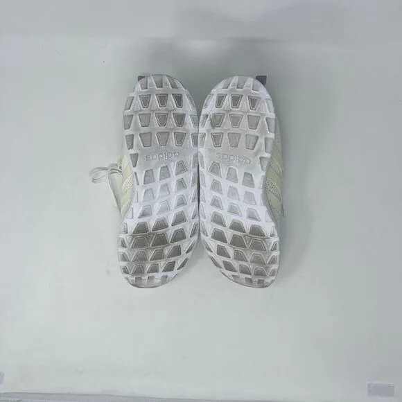 Adidas Womens Questar Flow White Running Shoes Sneakers Size 10