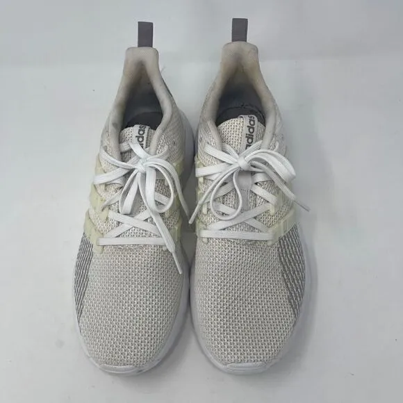 Adidas Womens Questar Flow White Running Shoes Sneakers Size 10