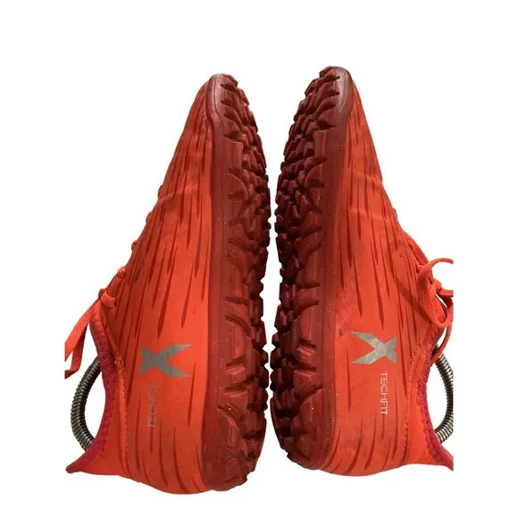 Adidas X 16.3 TF youth Size 3.5 Red With Striped Design  Soccer sneaker Shoes