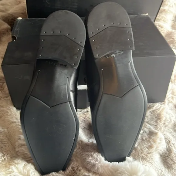 ALDO YBISIEN Men Black Loafer Dress Shoes Size 10 US, 9 UK, 43 EUR