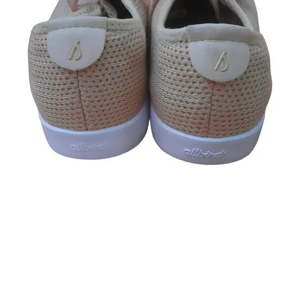 Allbirds Mens Tree Skippers Sandlight Color Lace Lightweight Shoes Size 8