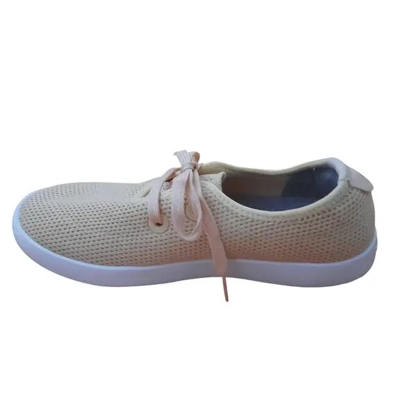 Allbirds Mens Tree Skippers Sandlight Color Lace Lightweight Shoes Size 8