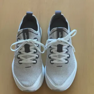 Allbirds White and Brown Athletic Shoes with Breathable Mesh