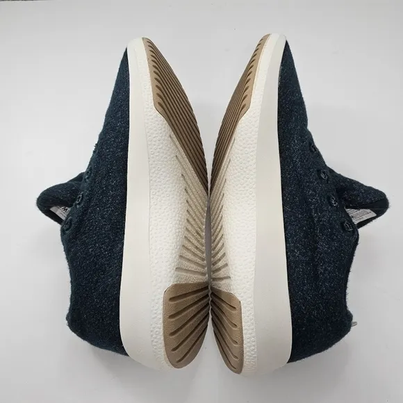 Allbirds Wool Runner Mizzle Aurora Blue &amp; Cream Water Resistant Size 8 Merino