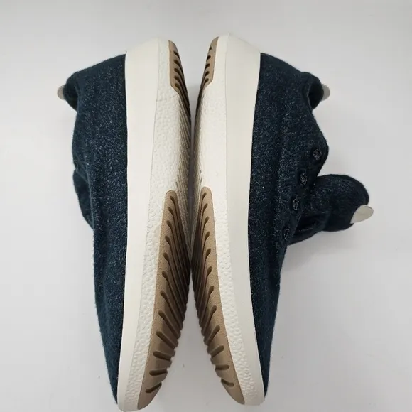 Allbirds Wool Runner Mizzle Aurora Blue &amp; Cream Water Resistant Size 8 Merino